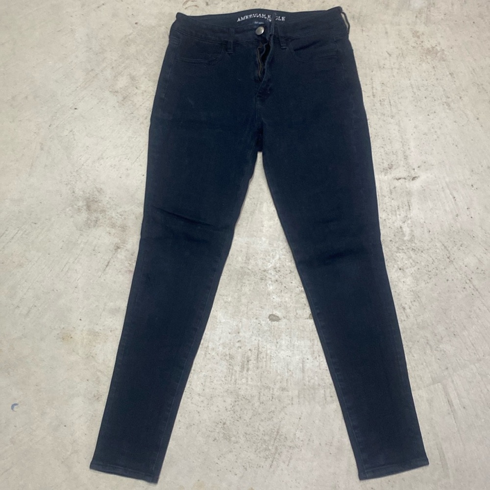 Black American eagle jeans